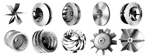 Fan blower wheel