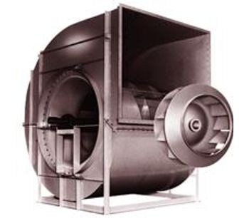 double width double-inlet fan