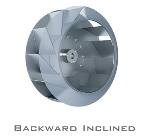 backward inclined wheel